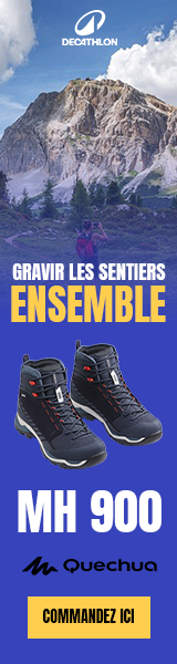 Bannière Décathlon chaussures 160x600