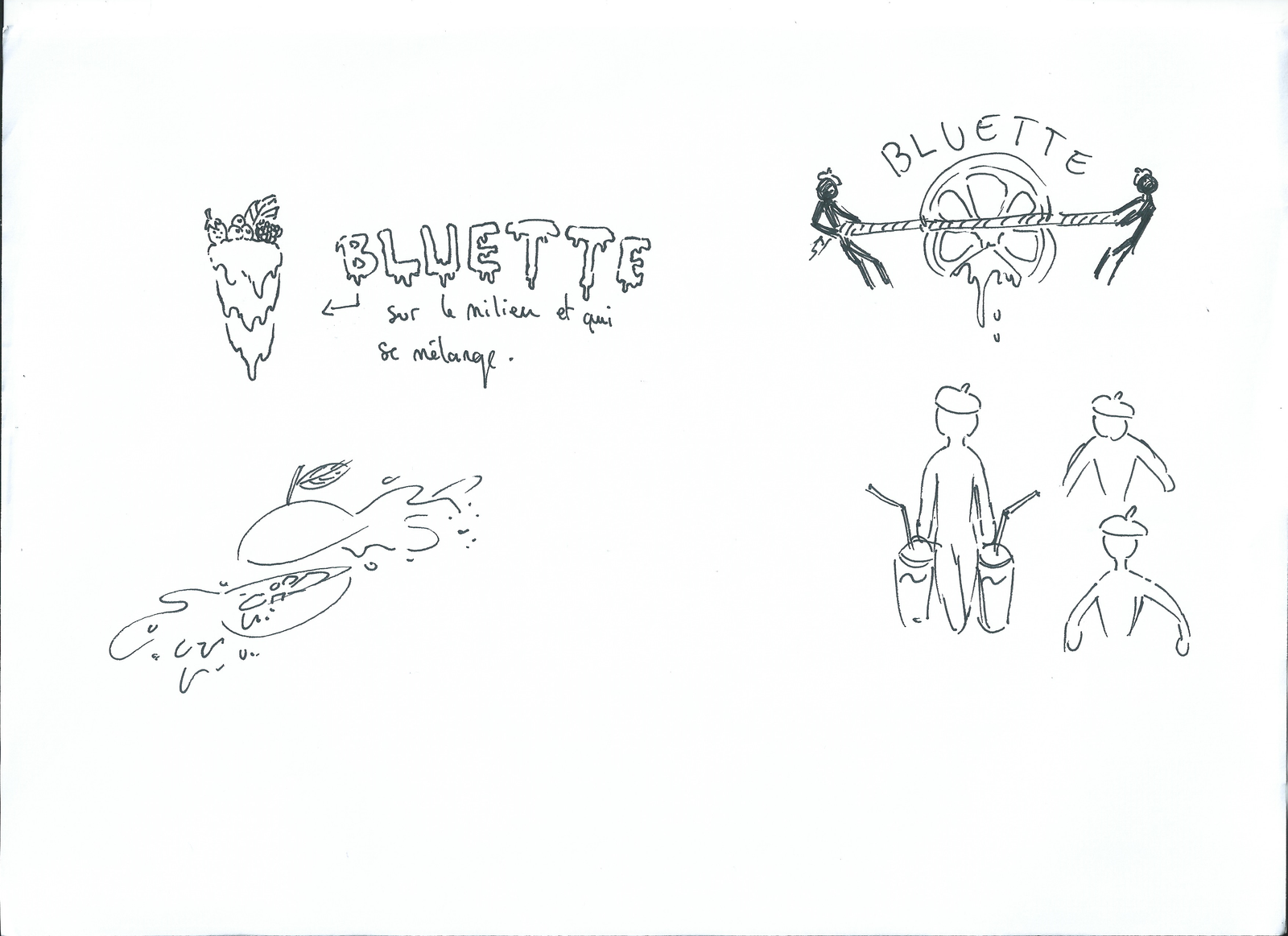 Croquis Bluette axe 2