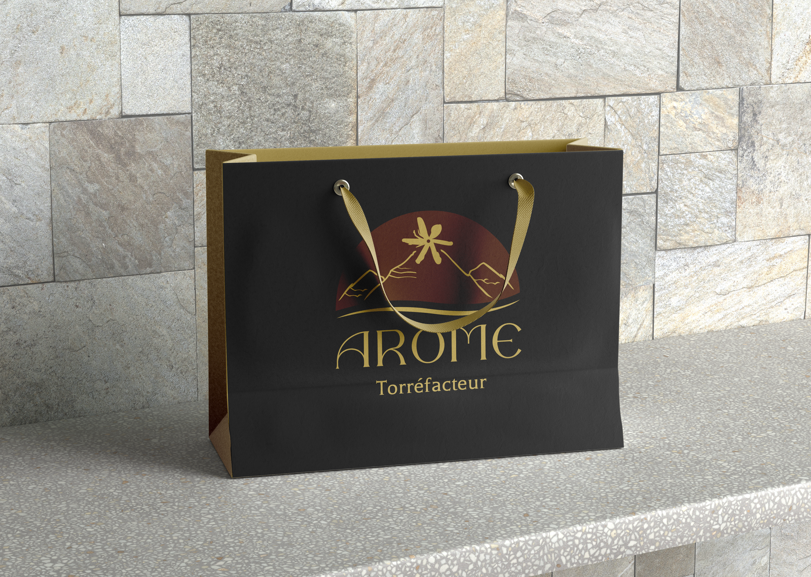 Mockup sac AROME