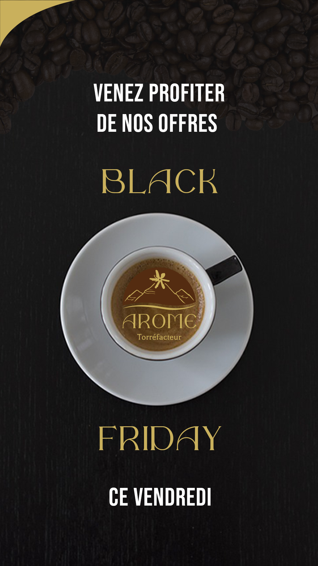 Story Instagram black friday